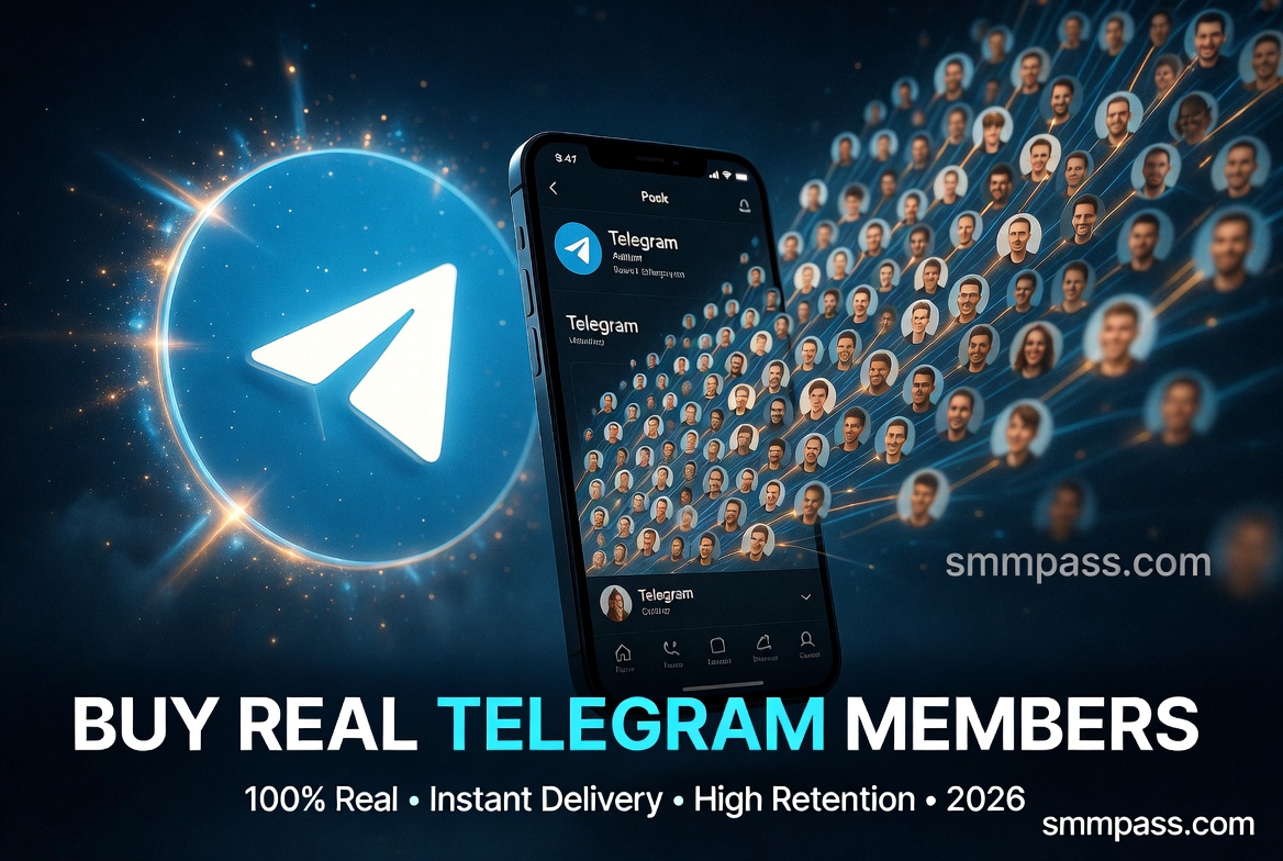 Buy Real Telegram Members 2026 – 100% Real & Active Users | Instant Growth & High Retention | smmpass.com