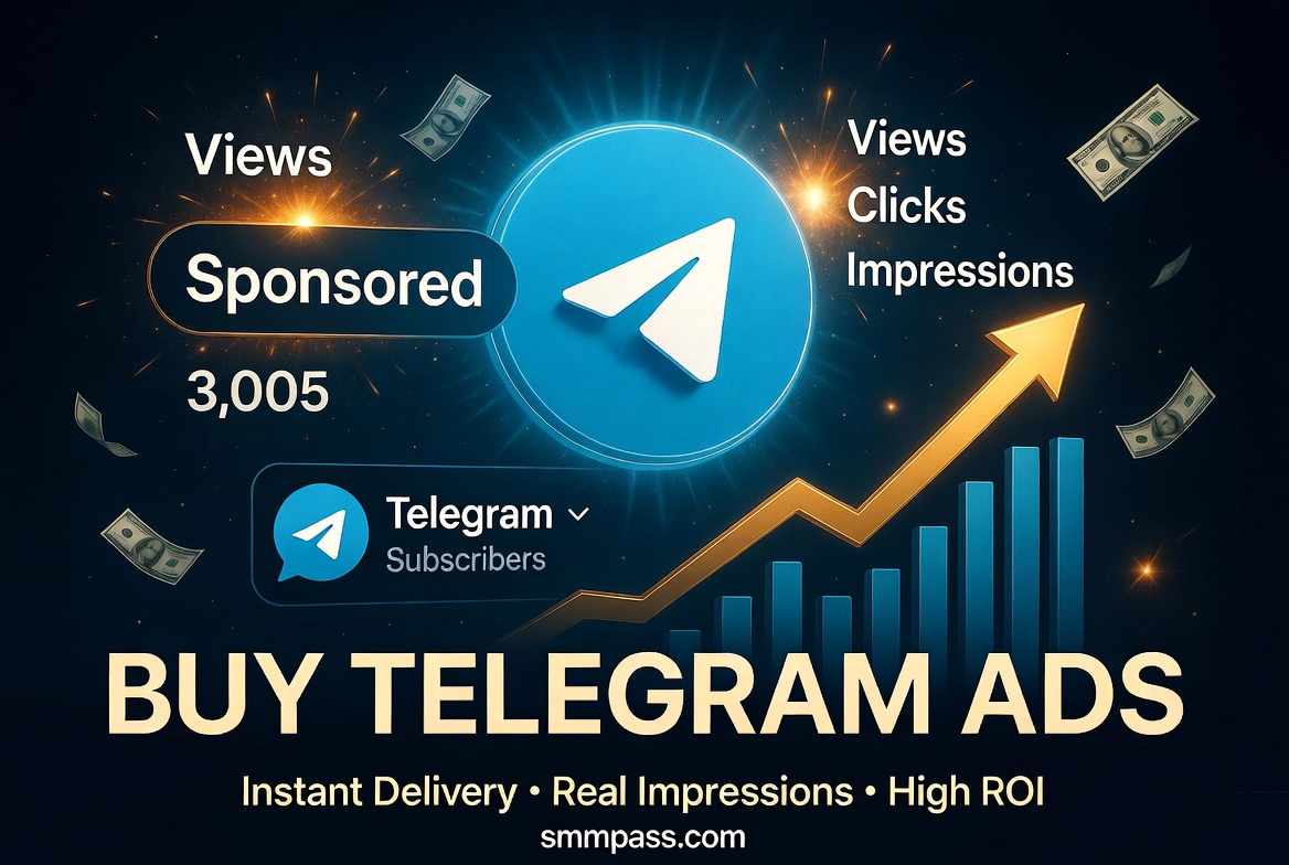 Buy Telegram Ads 2026 – Real Impressions, Clicks & Conversions | Instant Delivery & Highest ROI | smmpass.com