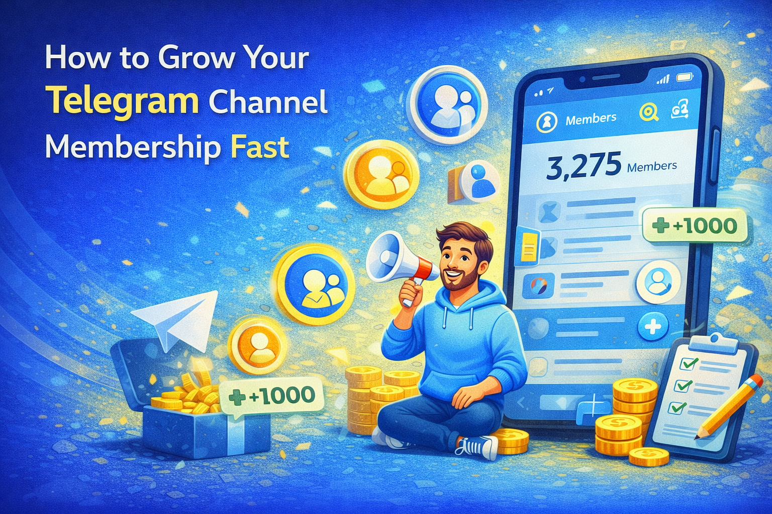 How to Grow Telegram Channel Members Fast Without Killing Trust