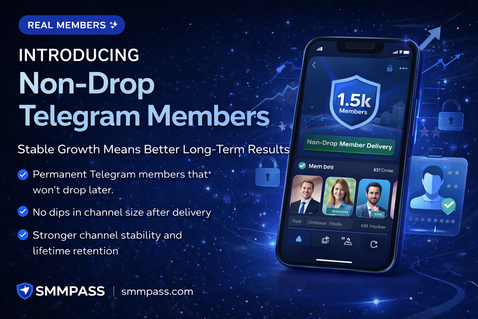 Why Non-Drop Telegram Members Matter More Than Fast but Unstable Growth