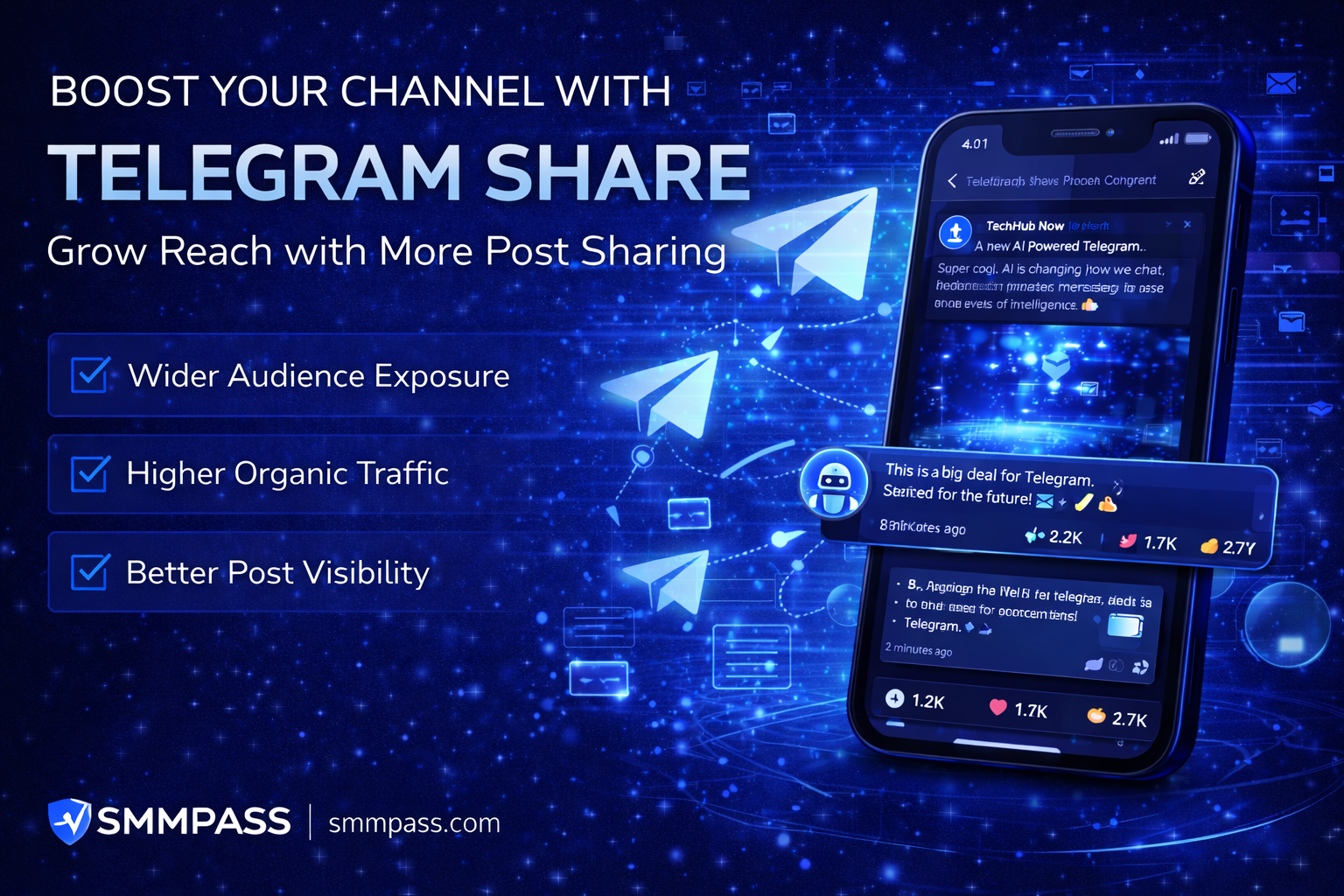 How Telegram Share Turns One Post Into a Distribution Engine